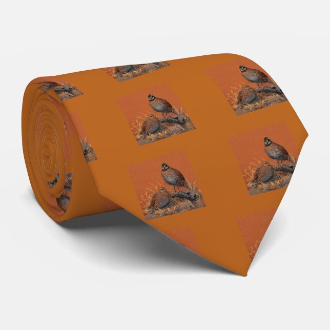 Gravata Codornizes (Geórgia, Missouri e Tennessee) (Rolled)