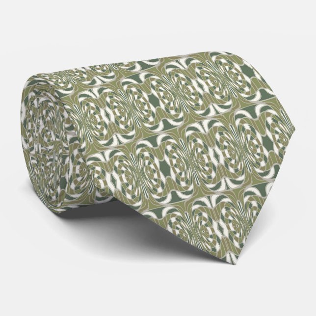 Gravata Cogumelo Tronco - Liquen (Rolled)
