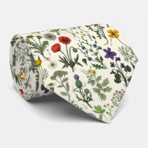 Colagem de flores silvestres
