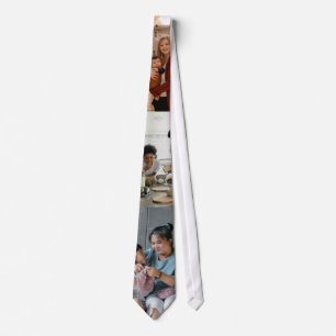 Gravata Colagem Personalizada de 3 Fotos