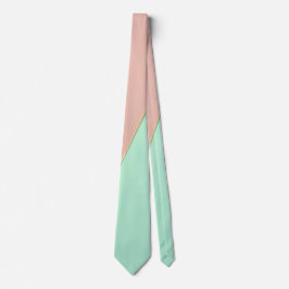 Gravata Coleção Absoluta Tendência Rosa Bege Tom Pastel de