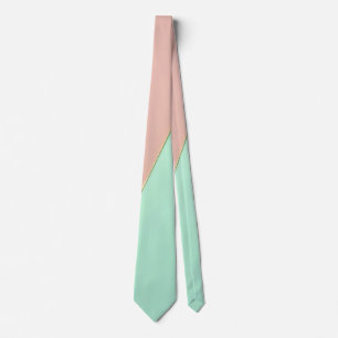 Gravata Coleção Absoluta Tendência Rosa Bege Tom Pastel de