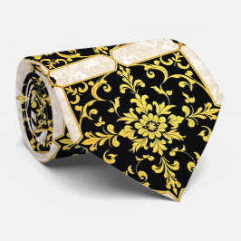 Gravata Coleção Floral Elegante de Luxo Moderno