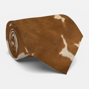 Gravata Coleção Legítima de Couros de Vaca Moderna