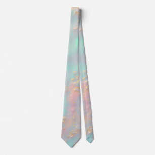 Gravata Coleção Luxuosa Dourada Tendência Rosa Bege Verde-