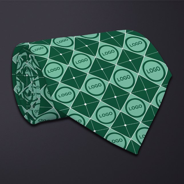 Gravata Coletor de Padrão do Logotipo Redondo (Criador carregado)