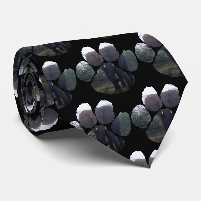 Gravata Coletor de Pegada Elefante (Rolled)