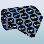 Gravata Coletor de pescoço de negócios com logotipo simple<br><div class="desc">Design de logotipo simples para promover a lealdade da marca e promover sua pequena empresa. Substitua o logotipo pelo seu e altere a cor de fundo na Ferramenta Design para personalizar.</div>