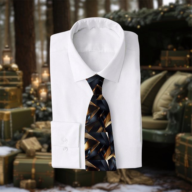 Gravata Coletor de Pescoço Personalizado Com abstrato (Criador carregado)