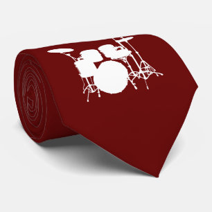 Gravata Coletor de Silhueta Branco