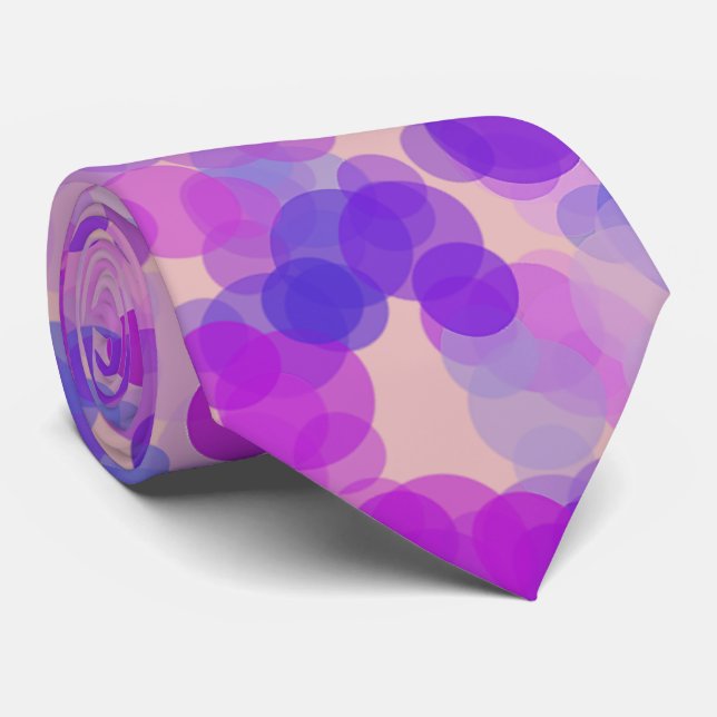 Gravata Coletor do Pescoço dos Círculos (Rolled)