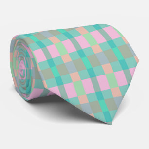 Gravata Coletor Verde-Cor-de-Rosa-Cor-de-Rosa-Cor-de-Teal