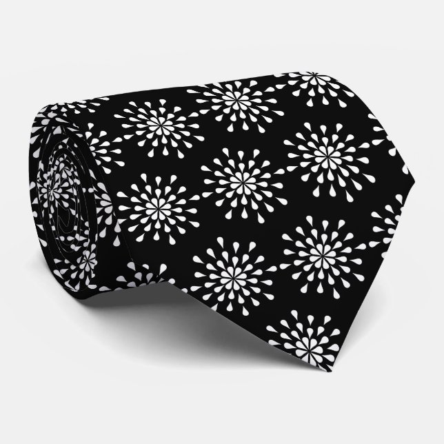 Gravata Colírio branco (Rolled)