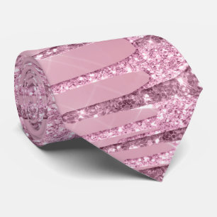 Gravata Colírio de ouro rosa-rosa-na moda elegante