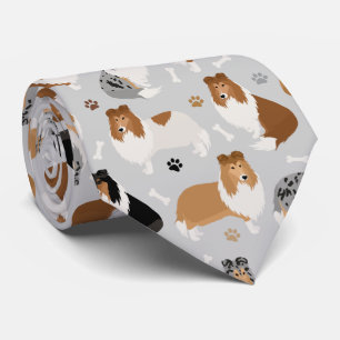 Gravata Collie Paws e Ossos