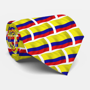 Gravata Colombia Flag Tie