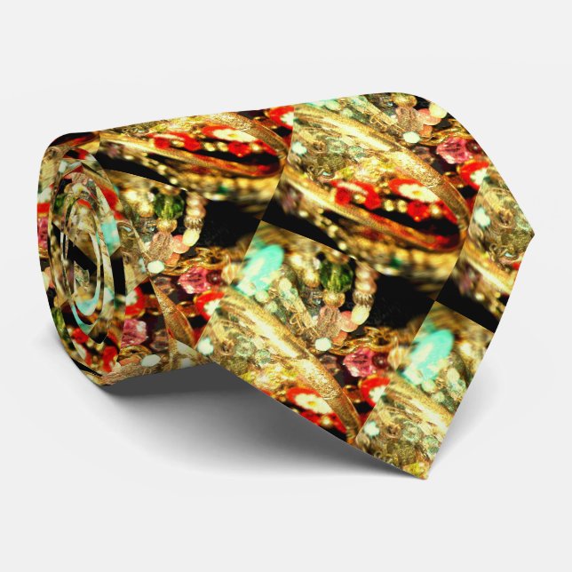 Gravata Coloração de Impressão de joalharia (Rolled)