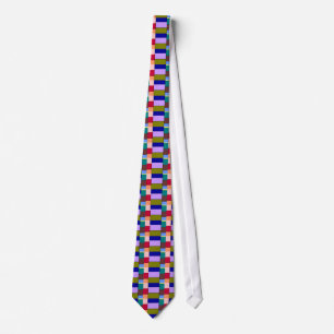 Gravata Colorida Blocks Tie