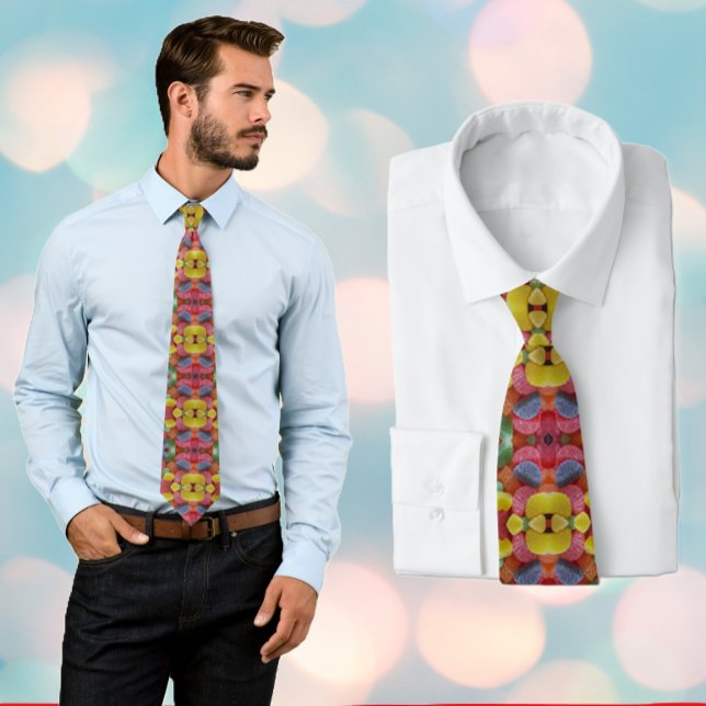 Gravata Colorida Fruta Totalmente Divertida, Coluna (Criador carregado)