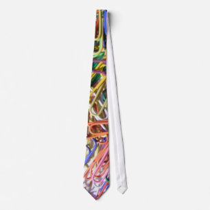 Gravata Colorida Tie Paperclip