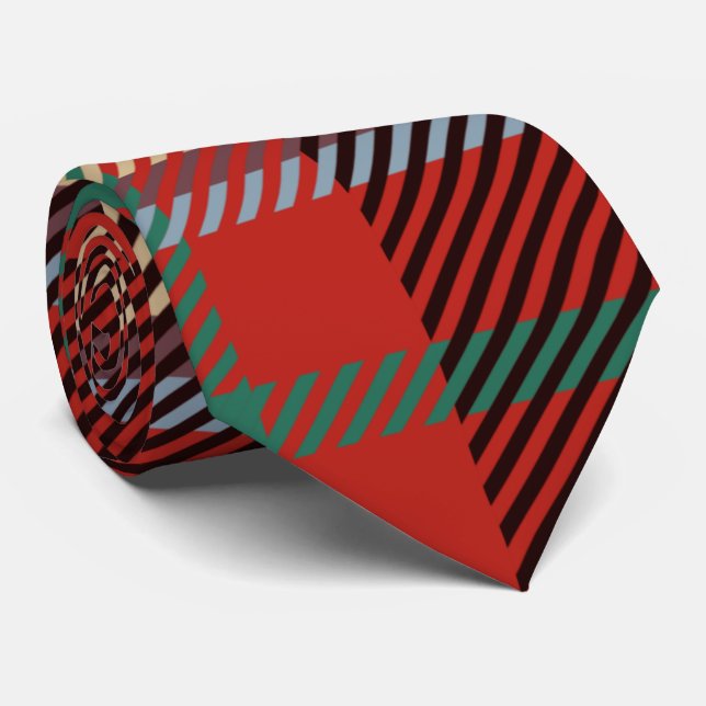 Gravata Colorir Tartan (Rolled)