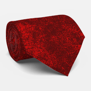 Gravata Coluna De Textura Do Pescoço De Veludo Vermelho Pr