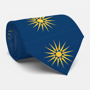 Gravata com a Bandeira da Macedônia, Grécia