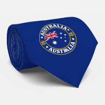 Gravata com bandeira da Austrália, Gravata austral