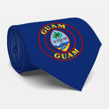 Gravata com bandeira de Guam, Gravata Guam estilos