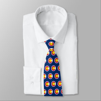 Gravata com Bandeira do Colorado, Negócios / moda 