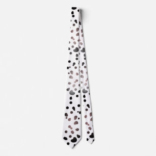 Gravata com Estampa de Animal Dálmata da Cruella D