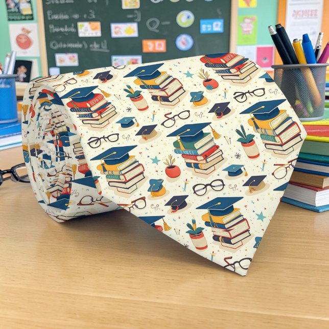 Gravata com Estampa de Professor (Criador carregado)