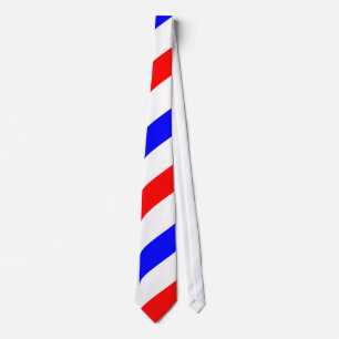Gravata com padrão de poste de barbeiro