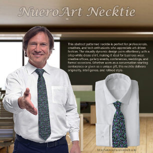 Gravata com vitral de Neuroart
