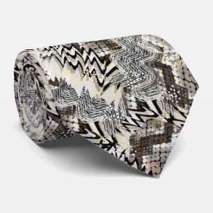 Gravata Combinado, étnico, africano