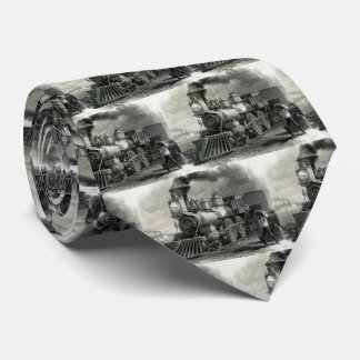 Gravata Comboio A Motor A Vintage Mens