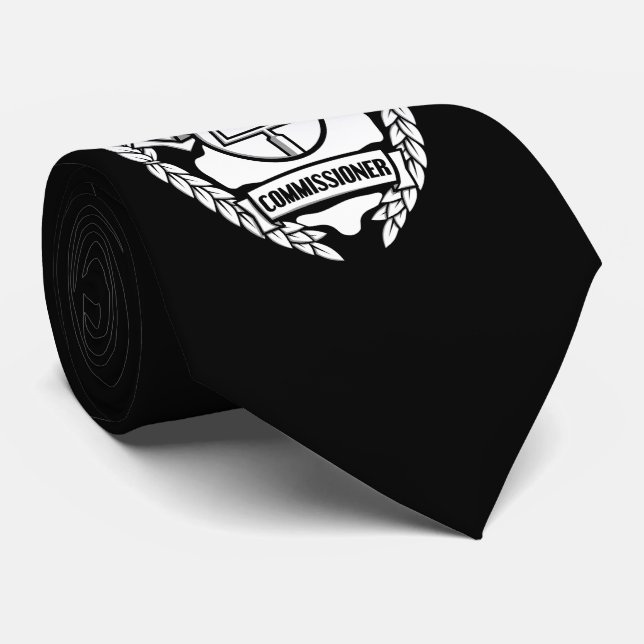 Gravata Comissário do futebol da fantasia (Rolled)