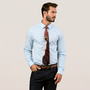 Gravata Conceito de Artista da NASA Primeira Viagem ao Pla