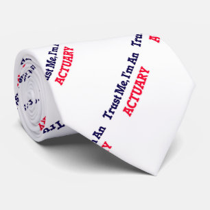 Gravata Confie-me, mim são um escrivão