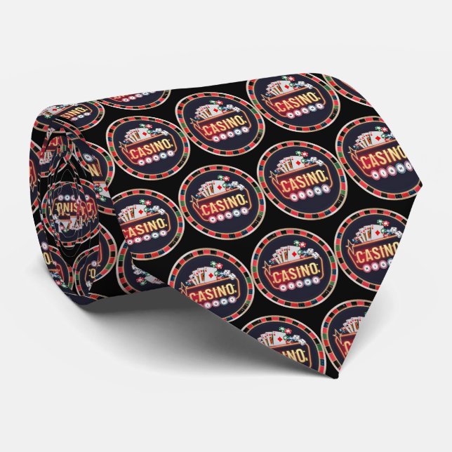 Gravata Cool Casino sign tiled pattern (Rolled)