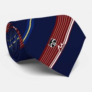 Gravata Coon Rapids (Minnesota) bandeira da cidade Neck Ti