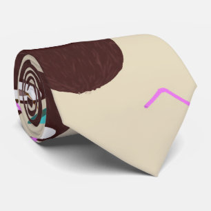 Gravata Coquetel de coco com padrão de palha - praia de Ve