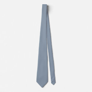 Gravata Cor 8C9DAD Azul Dusty - Opção para Adicionar Nome