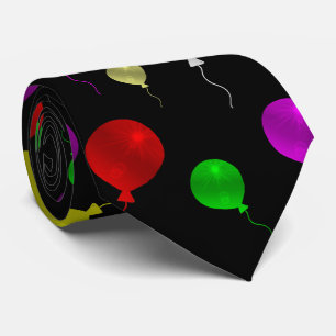 Gravata cor, celebração, diversão, feriado, festa, balão,