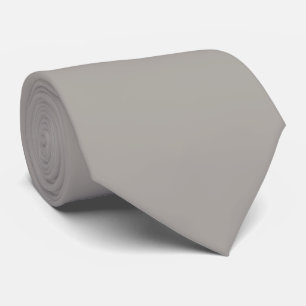 Gravata Cor Cinza Empoeirado Taupe Sólida