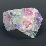 Gravata Cor-de-água, cor-de-rosa e púrpura<br><div class="desc">Este design pode ser personalizado escolhendo a opção Editar Design. Você também pode transferir para outros itens. Entre em contato comigo em colorflowcreations@gmail.com ou use a opção de bate-papo no topo da página se você quiser ter este design em outro produto ou precisar de assistência. Veja mais designs ou siga-me...</div>