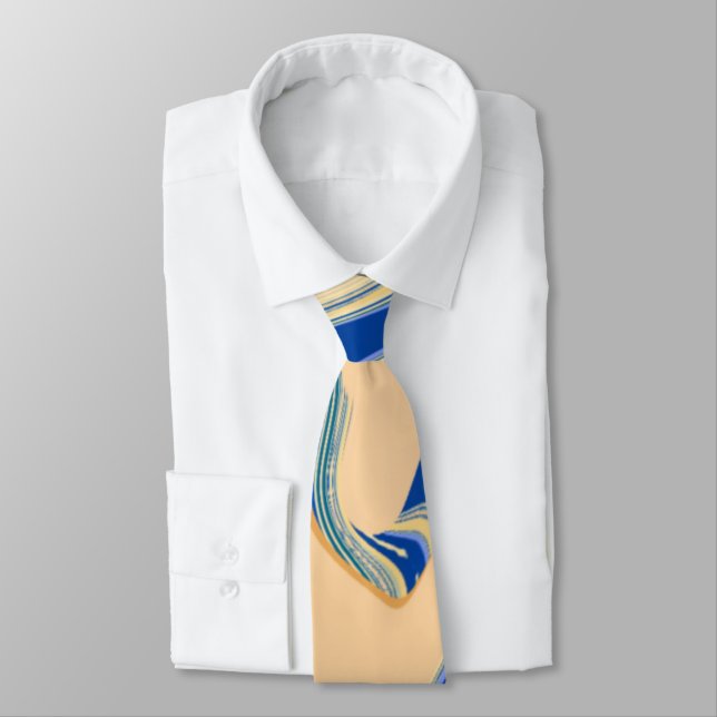 Gravata cor personalizada simples minimal sólida pastel    (Amarrado)