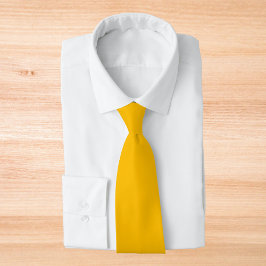 Gravata Cor Sólida Amber