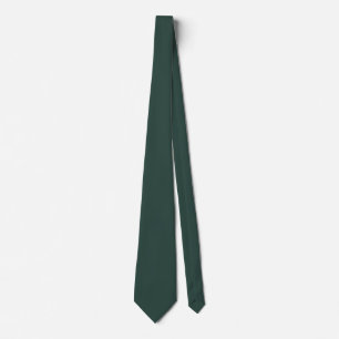 Gravata Cor Sólida Verde Caçadora