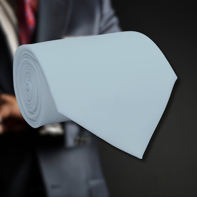 Gravata Cor Sólido Azul Pastel | Clássico | Elegante (Criador carregado)